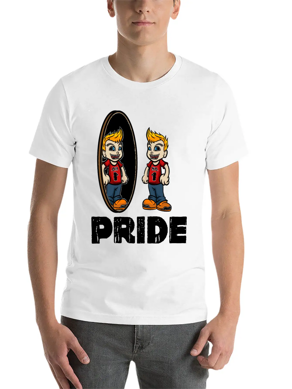 7 Deadly Sins Pride Halloween Costume Simple Everyday Graphic Tee – Lightweight Summer Wear