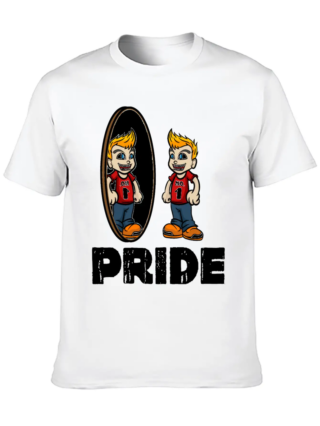7 Deadly Sins Pride Halloween Costume Simple Everyday Graphic Tee – Lightweight Summer Wear
