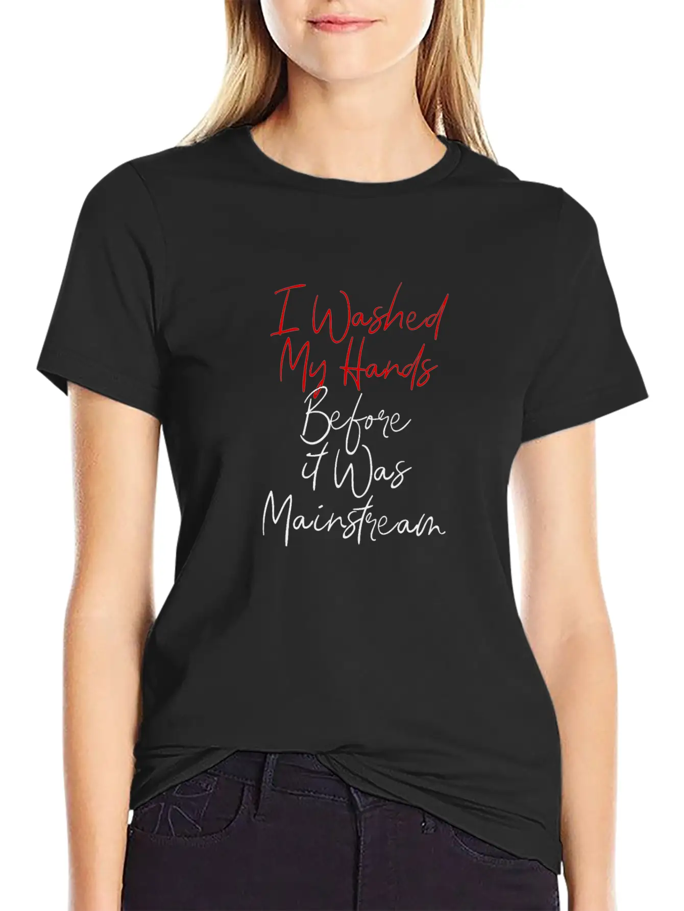 7 I Washed My Hands Before It Was Mainstream Essential Cotton Tee For Daily Outfits – Unisex Style
