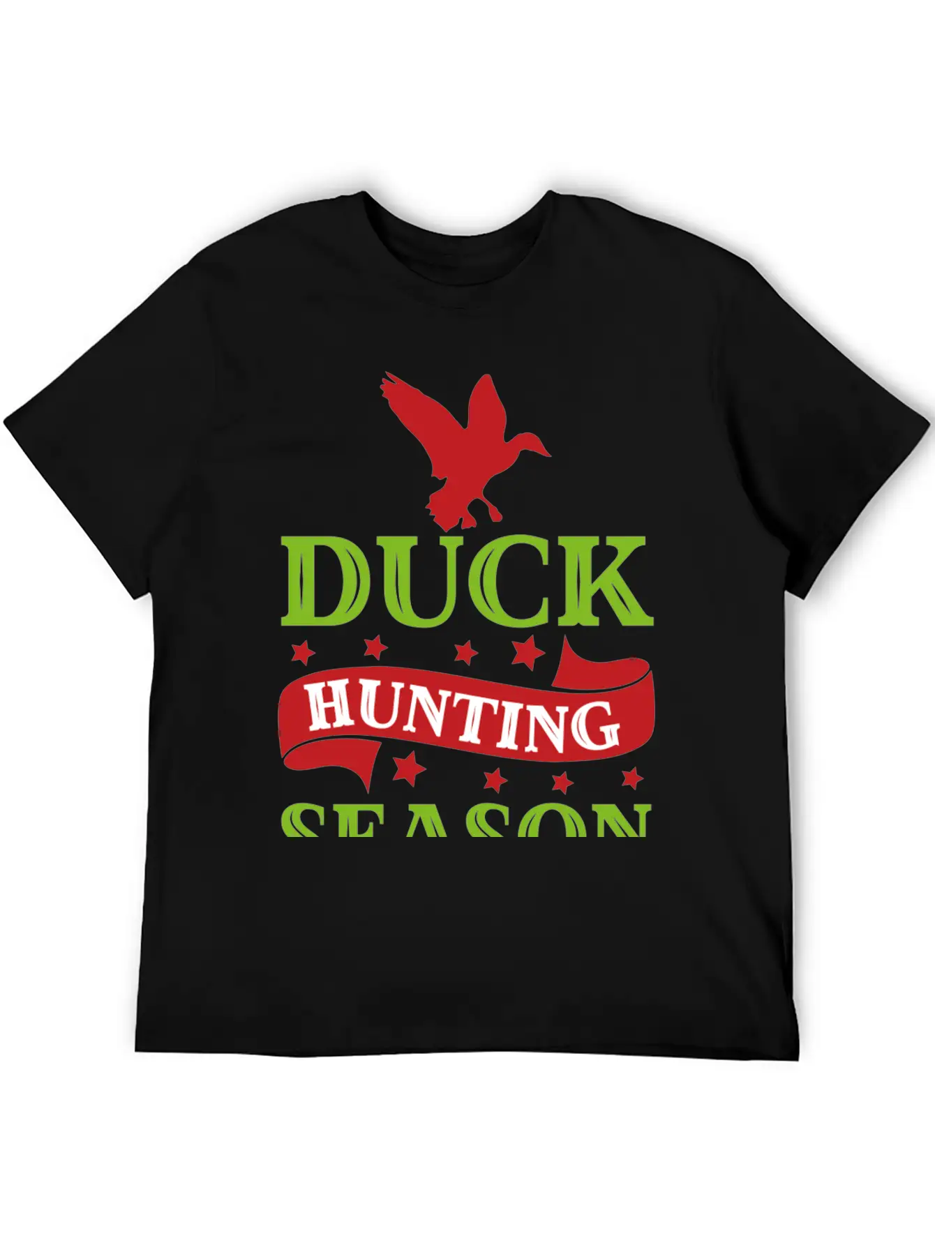 7093 Duck Hunting SeasonDuck Hunting Season Timeless Short Sleeve Tee – Comfy And Minimalist Design