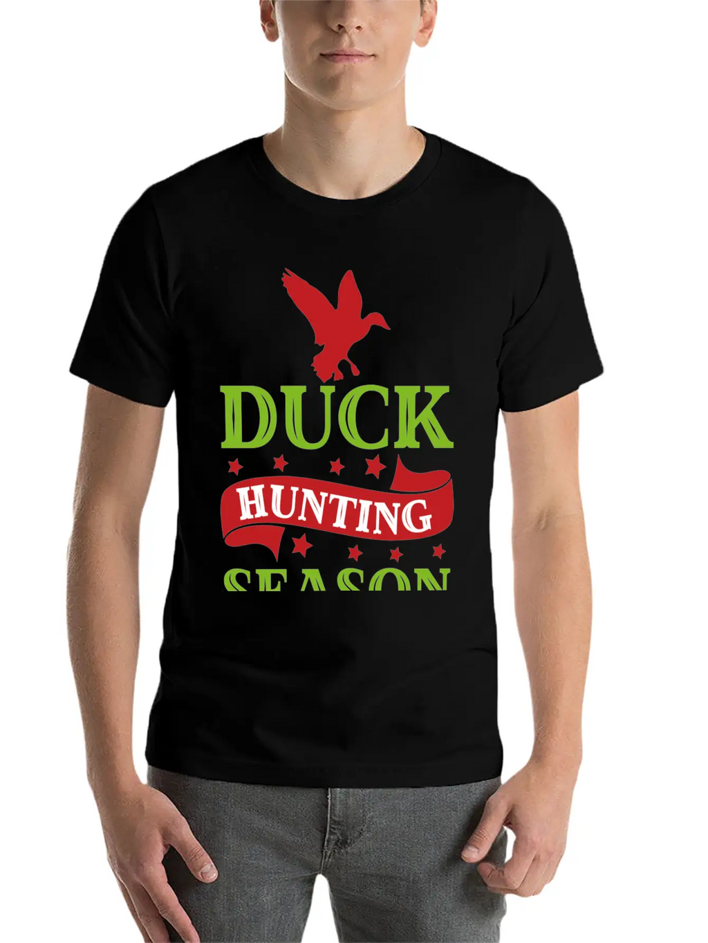 7093 Duck Hunting SeasonDuck Hunting Season Timeless Short Sleeve Tee – Comfy And Minimalist Design