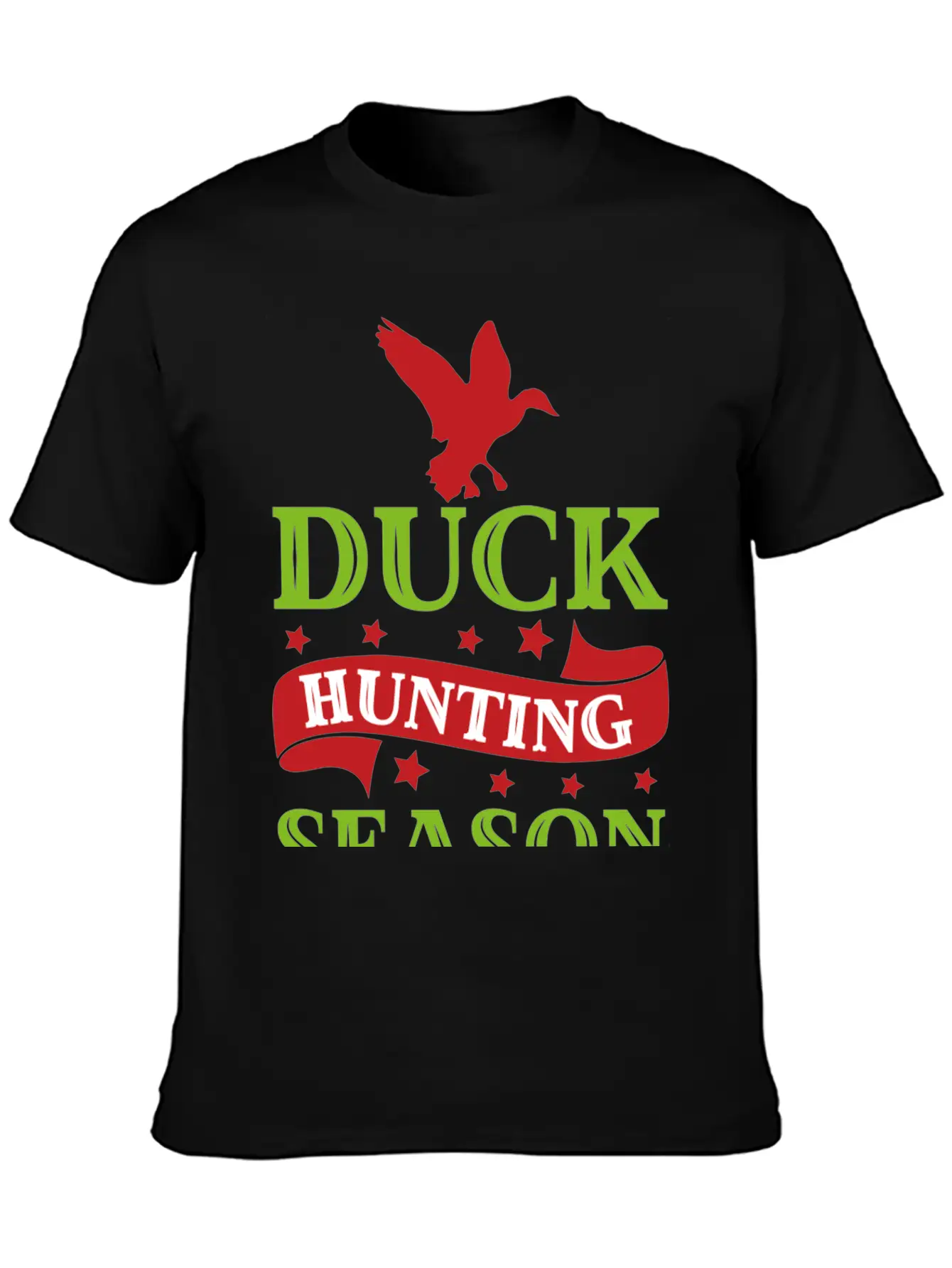 7093 Duck Hunting SeasonDuck Hunting Season Timeless Short Sleeve Tee – Comfy And Minimalist Design