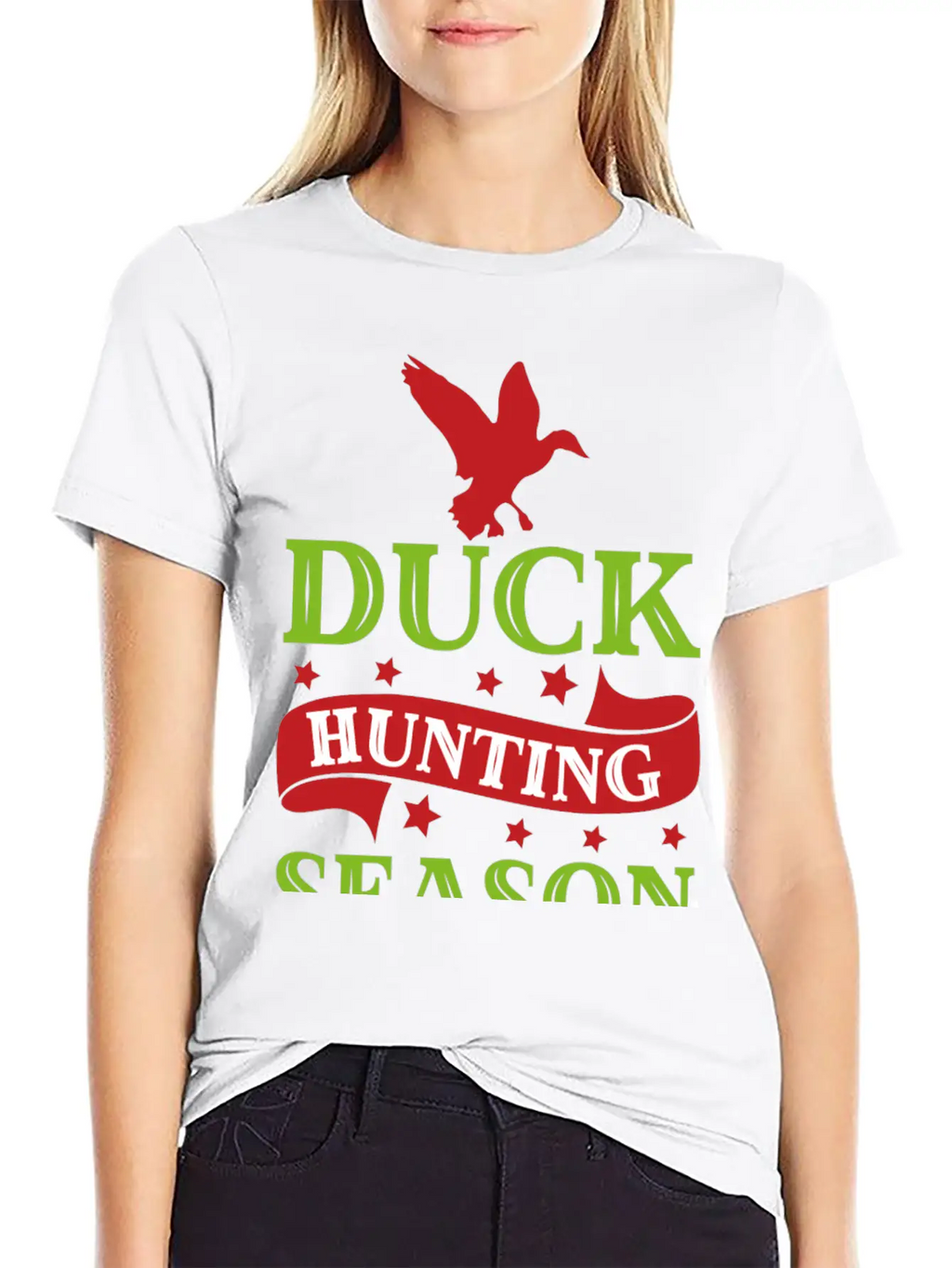 7093 Duck Hunting SeasonDuck Hunting Season Timeless Short Sleeve Tee – Comfy And Minimalist Design