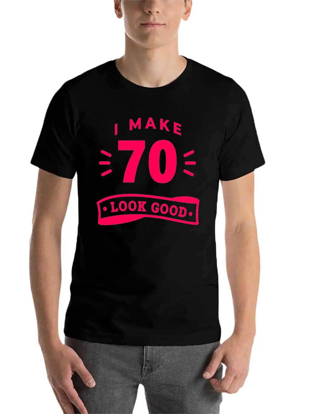 70th Birthday Saying Funny Funny Motto Trend Unisex Casual T-Shirt – Clean Design For Daily Comfort
