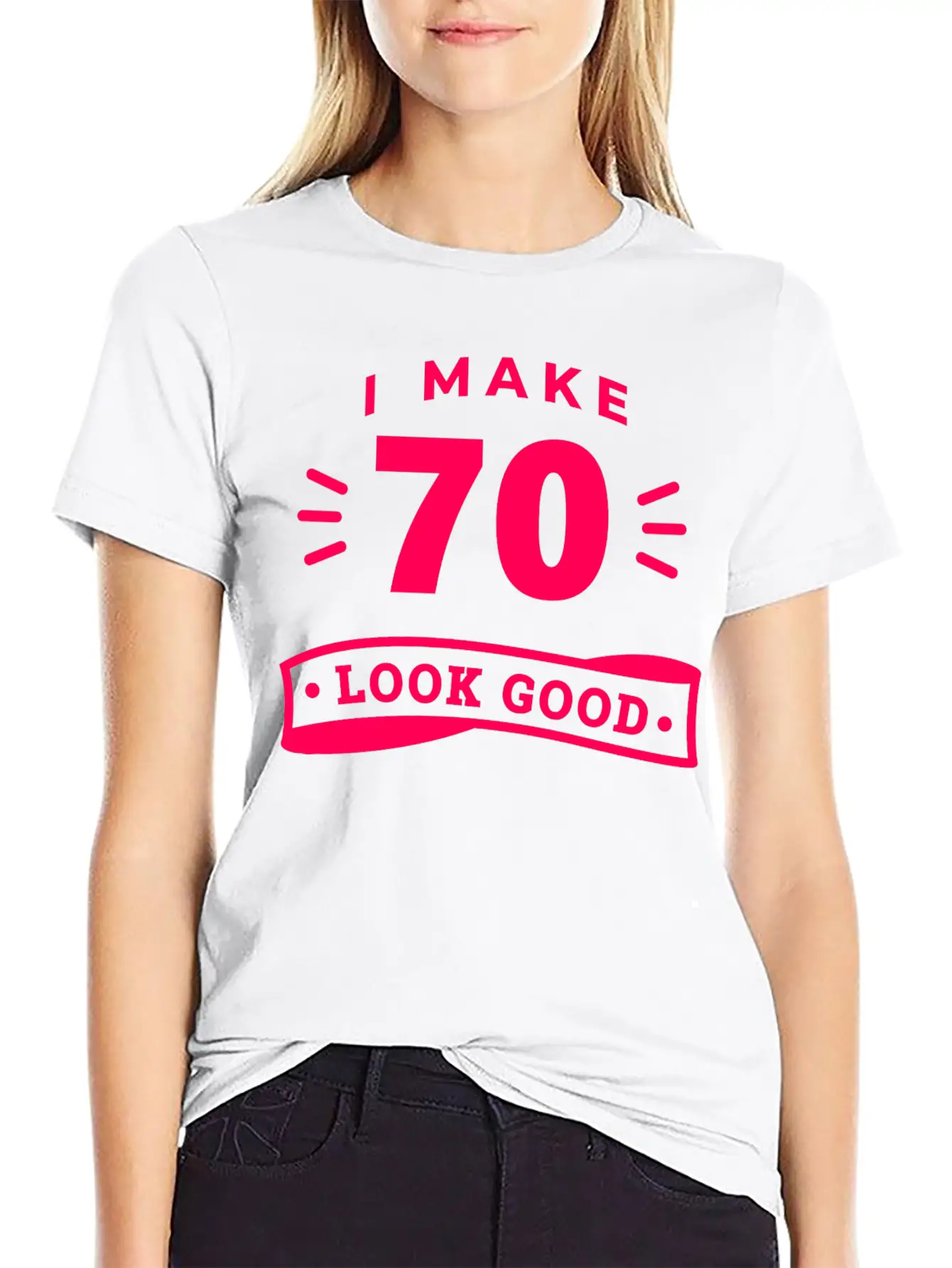 70th Birthday Saying Funny Funny Motto Trend Unisex Casual T-Shirt – Clean Design For Daily Comfort