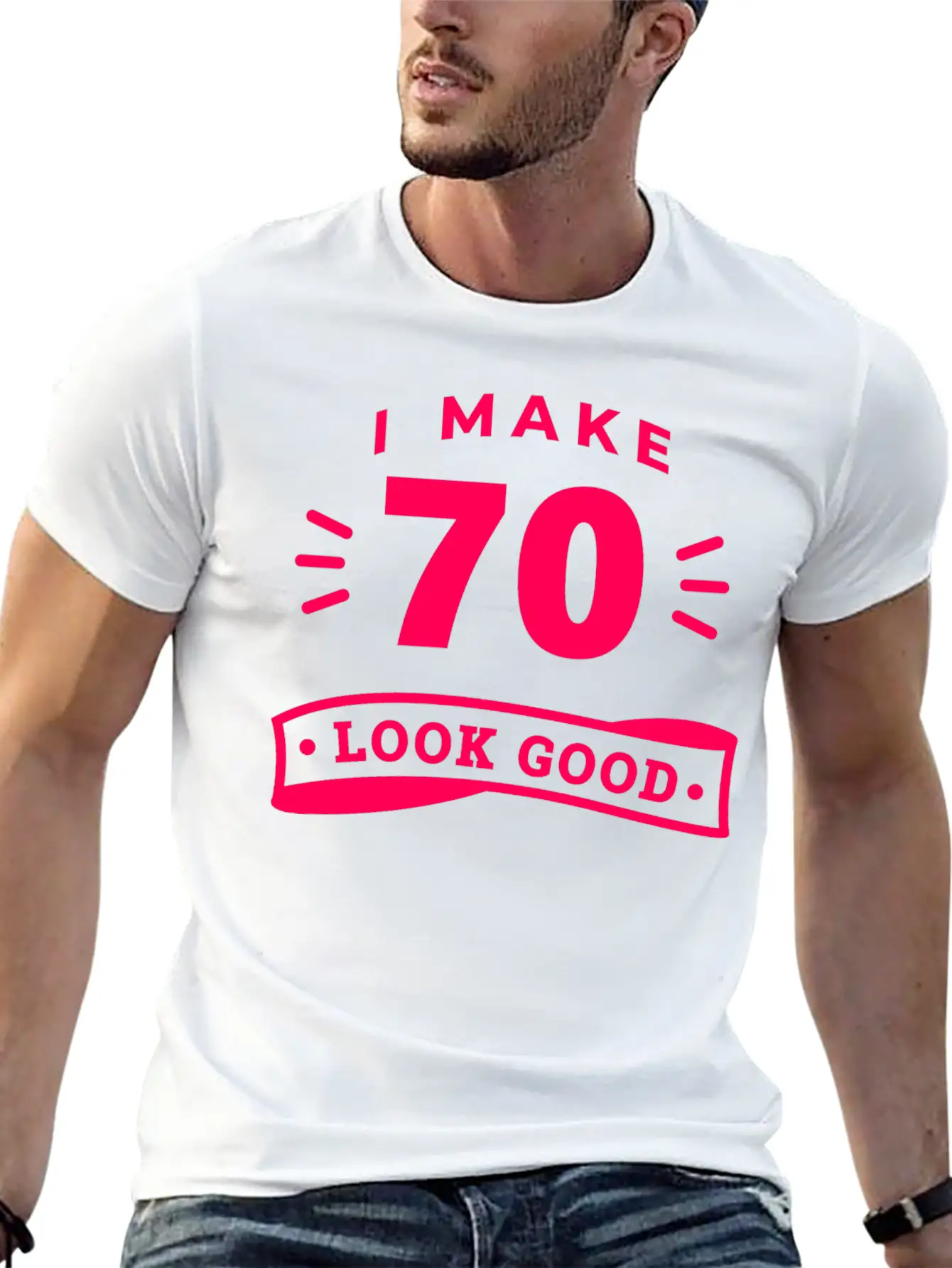 70th Birthday Saying Funny Funny Motto Trend Unisex Casual T-Shirt – Clean Design For Daily Comfort