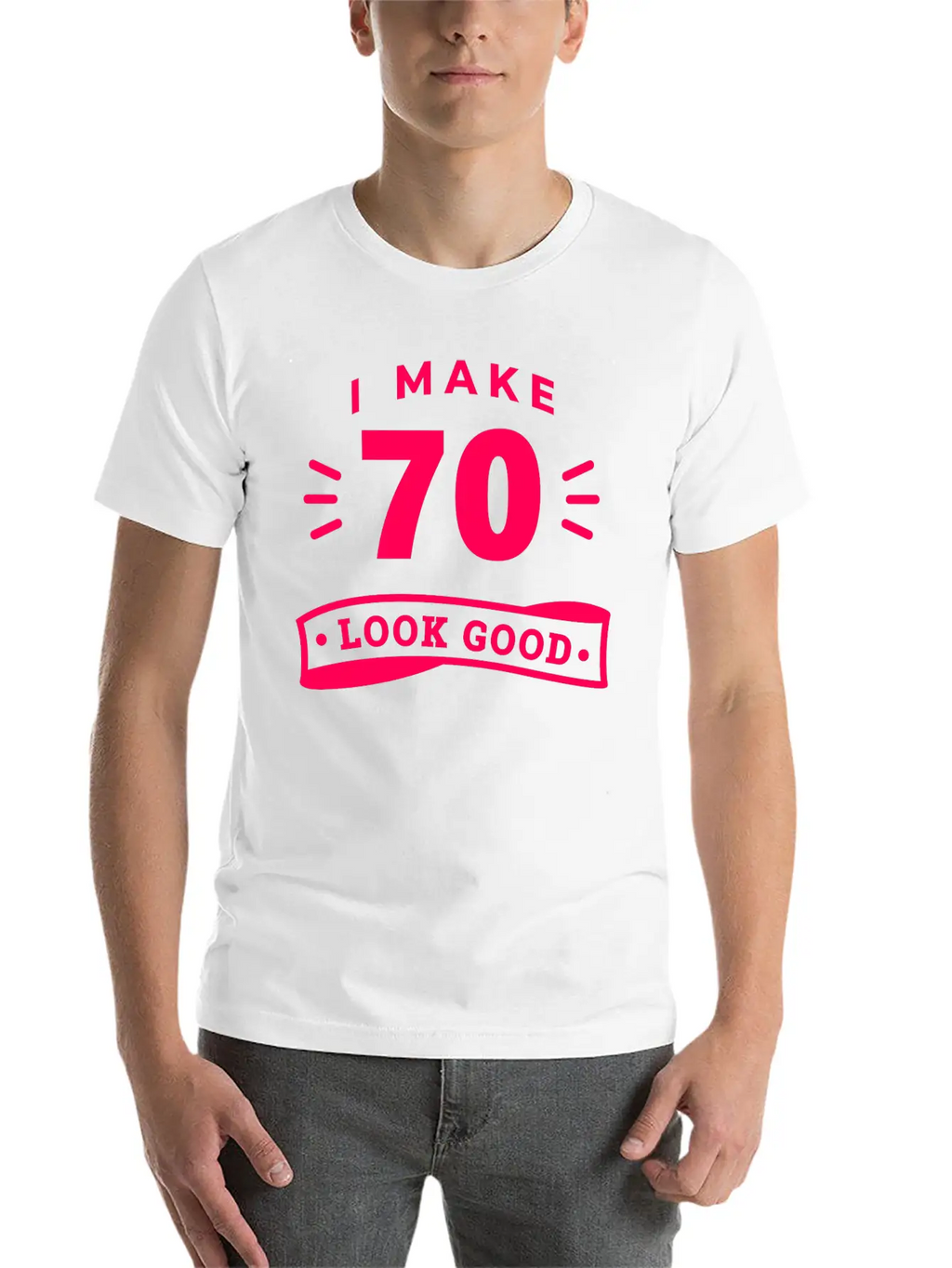 70th Birthday Saying Funny Funny Motto Trend Unisex Casual T-Shirt – Clean Design For Daily Comfort