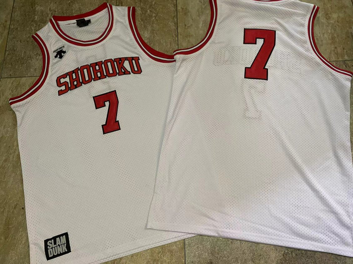 2024 New MN Slam Dunk No. 7 Miyagi Ryota White S-XXL