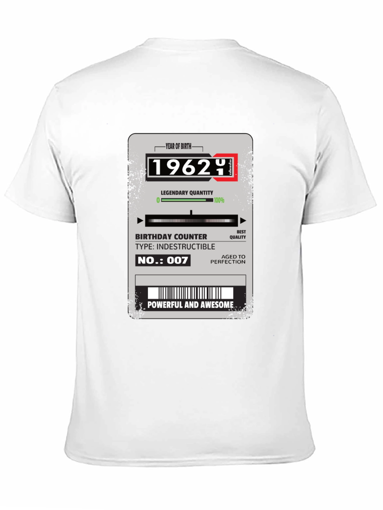 1962 Birthday Counter T-Shirt
