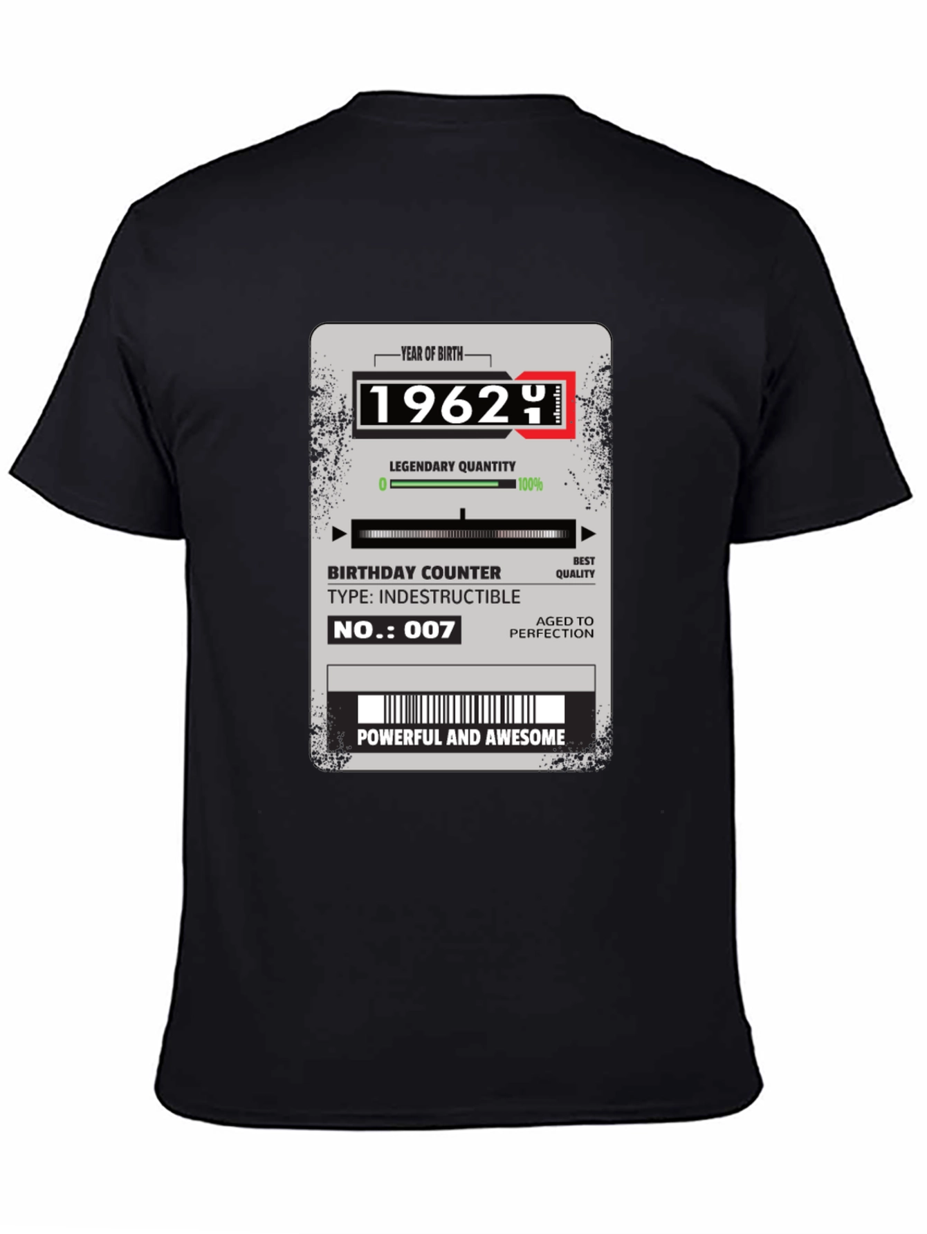 1962 Birthday Counter T-Shirt