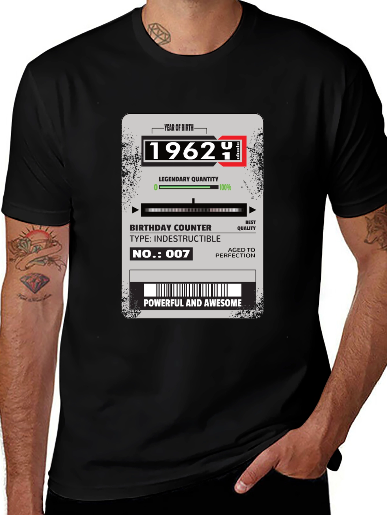 1962 Birthday Counter T-Shirt