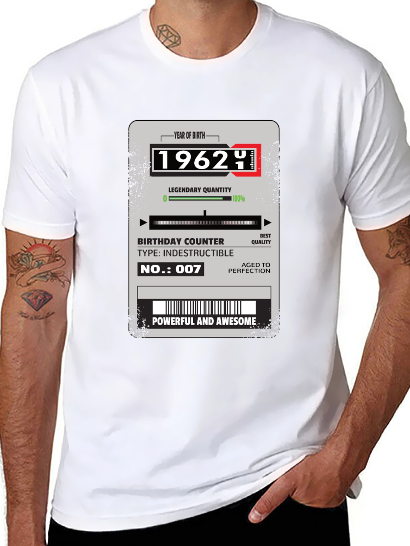 1962 Birthday Counter T-Shirt