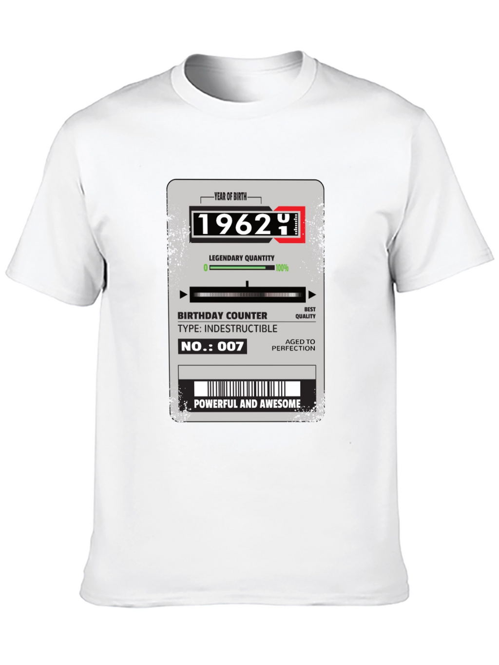 1962 Birthday Counter T-Shirt