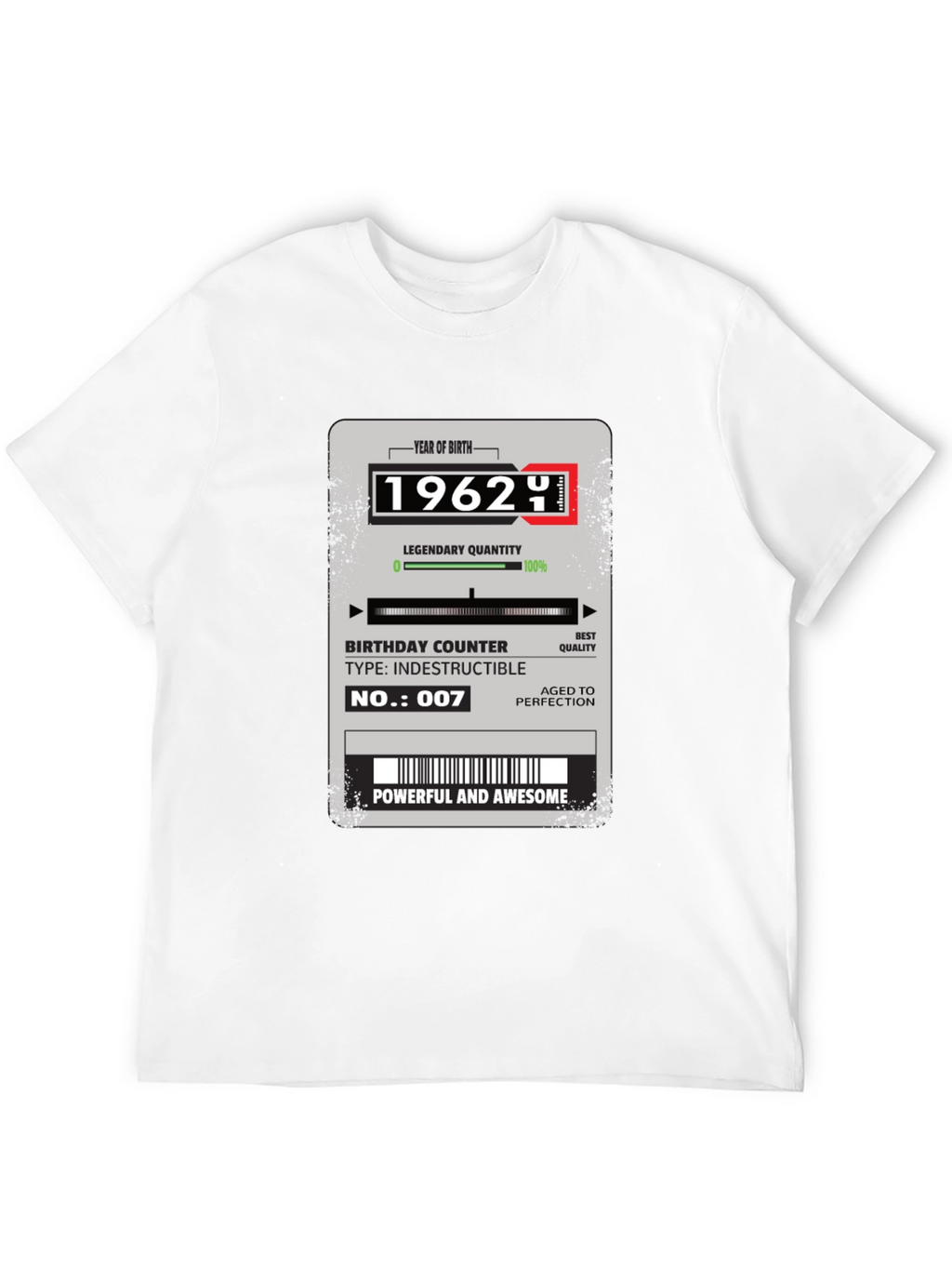 1962 Birthday Counter T-Shirt