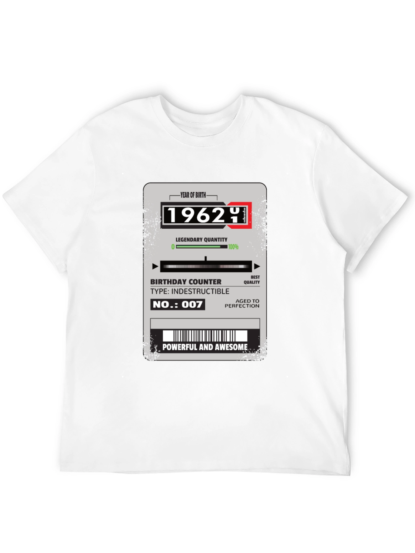 1962 Birthday Counter T-Shirt