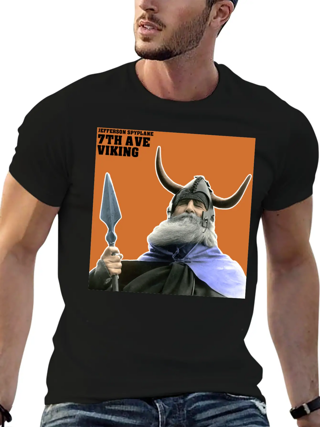 7th Ave Viking - Sticker Timeless Short Sleeve Tee – Comfy And Minimalist Design