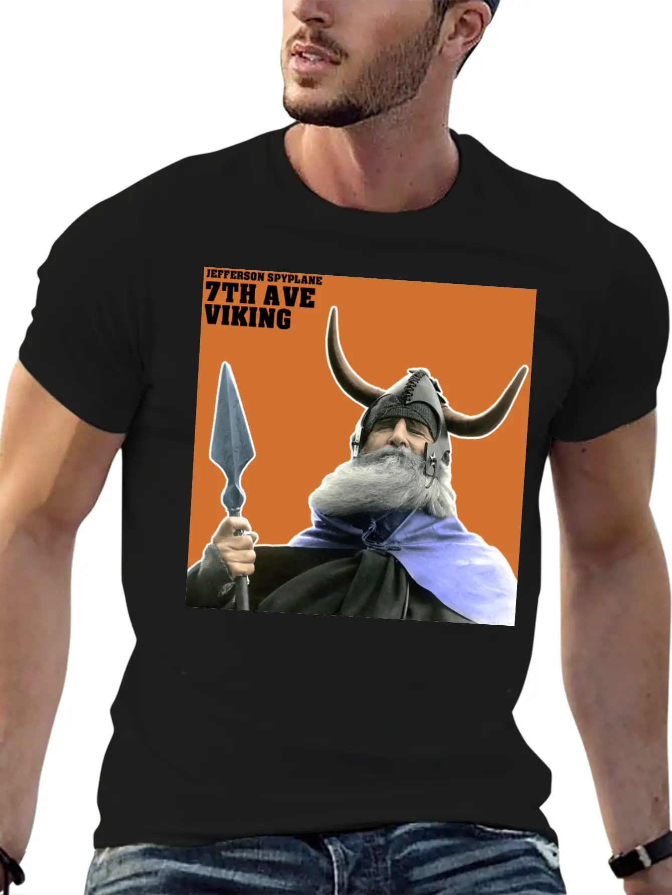 7th Ave Viking - Sticker Timeless Short Sleeve Tee – Comfy And Minimalist Design