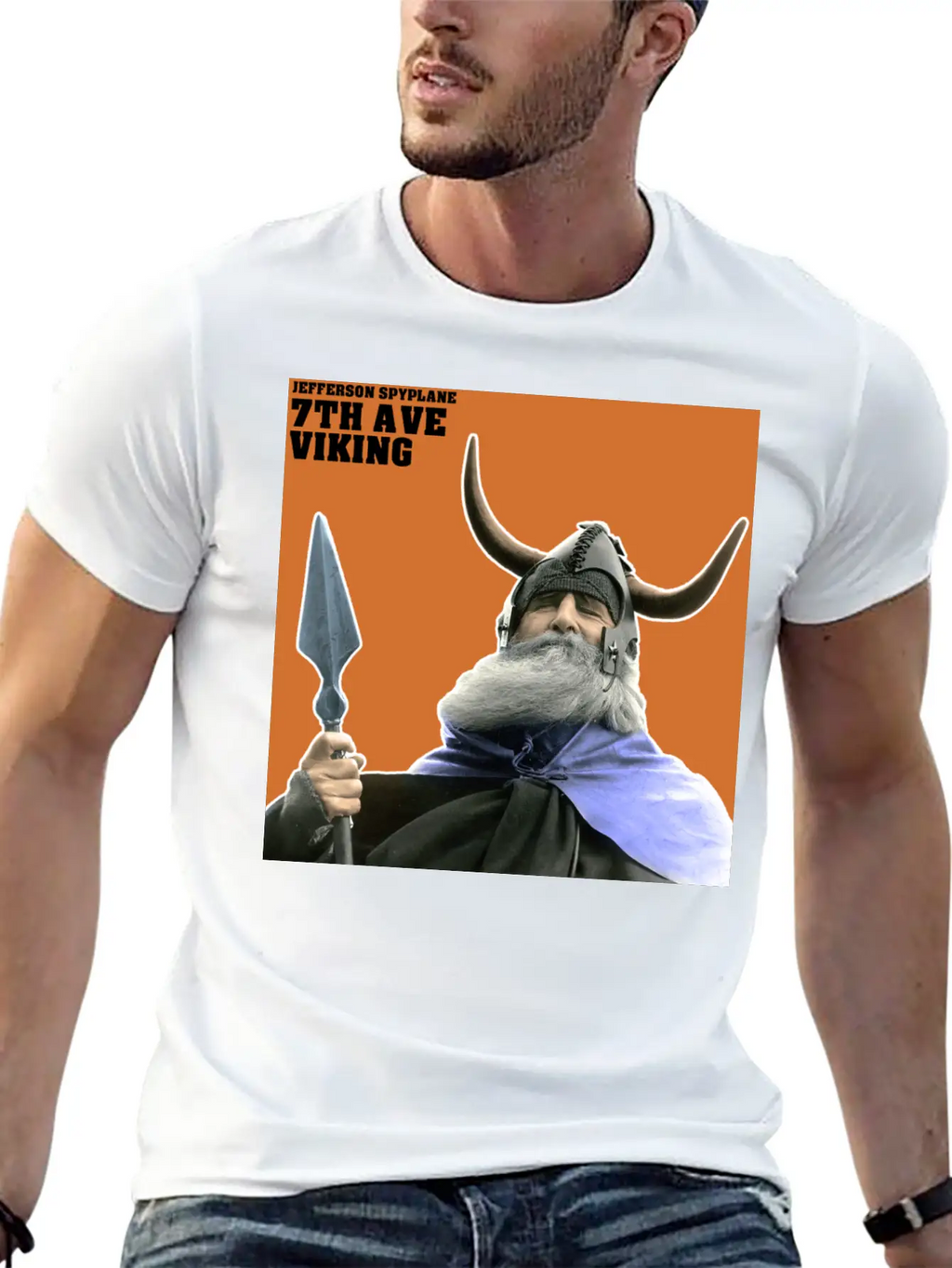 7th Ave Viking - Sticker Timeless Short Sleeve Tee – Comfy And Minimalist Design