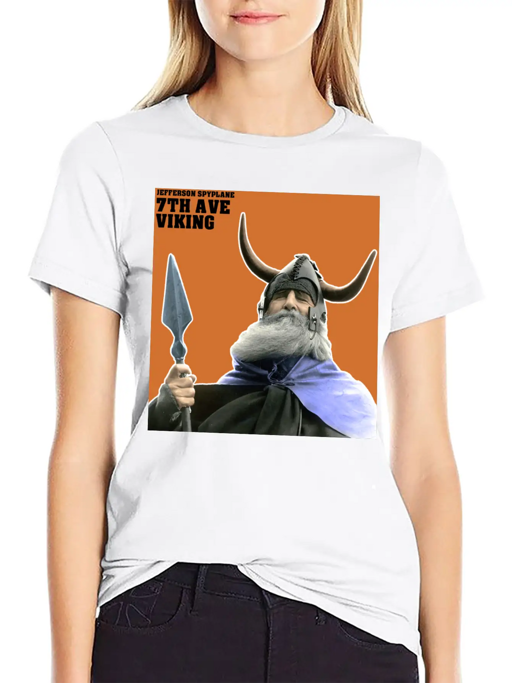 7th Ave Viking - Sticker Timeless Short Sleeve Tee – Comfy And Minimalist Design