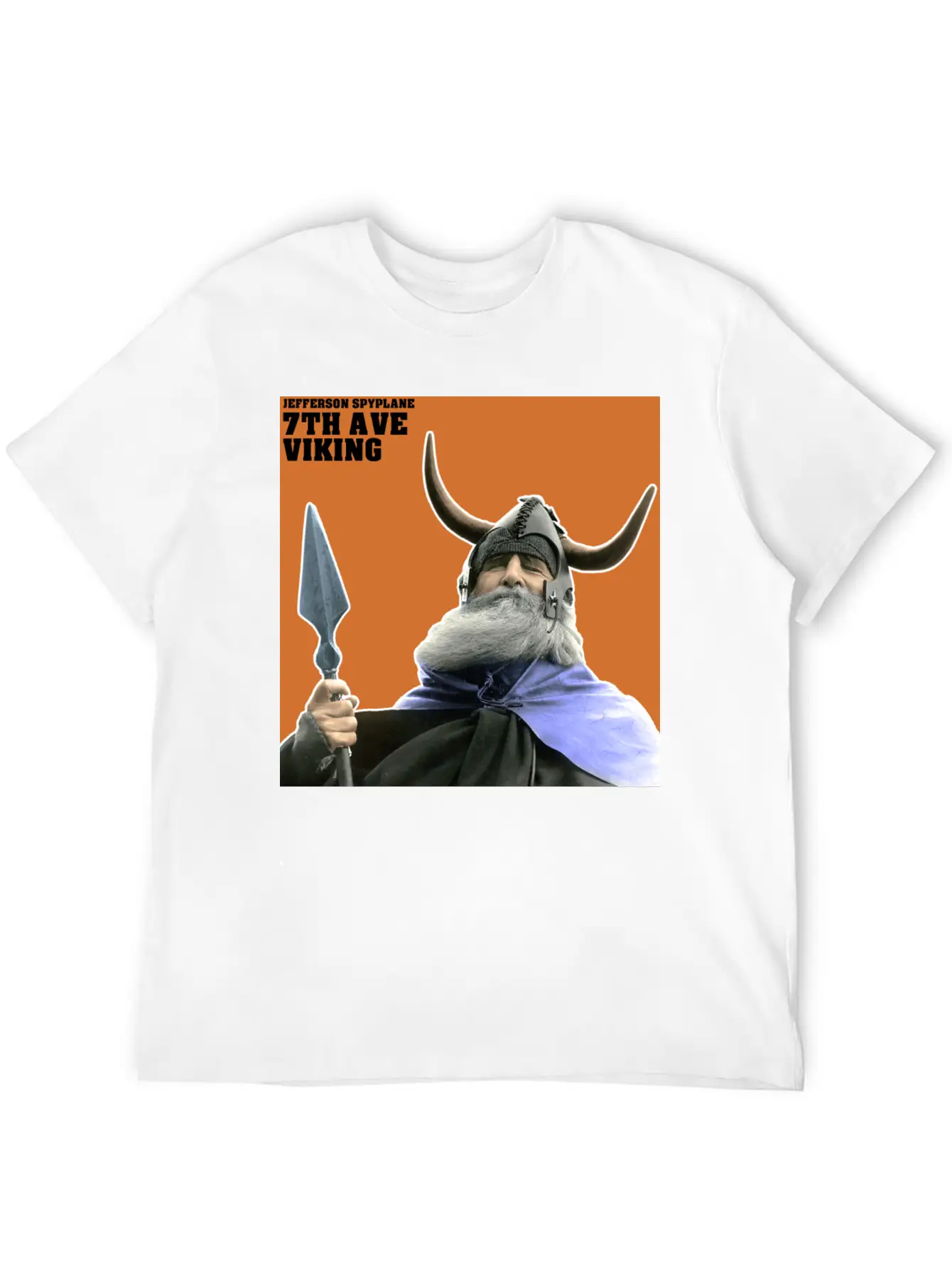 7th Ave Viking - Sticker Timeless Short Sleeve Tee – Comfy And Minimalist Design