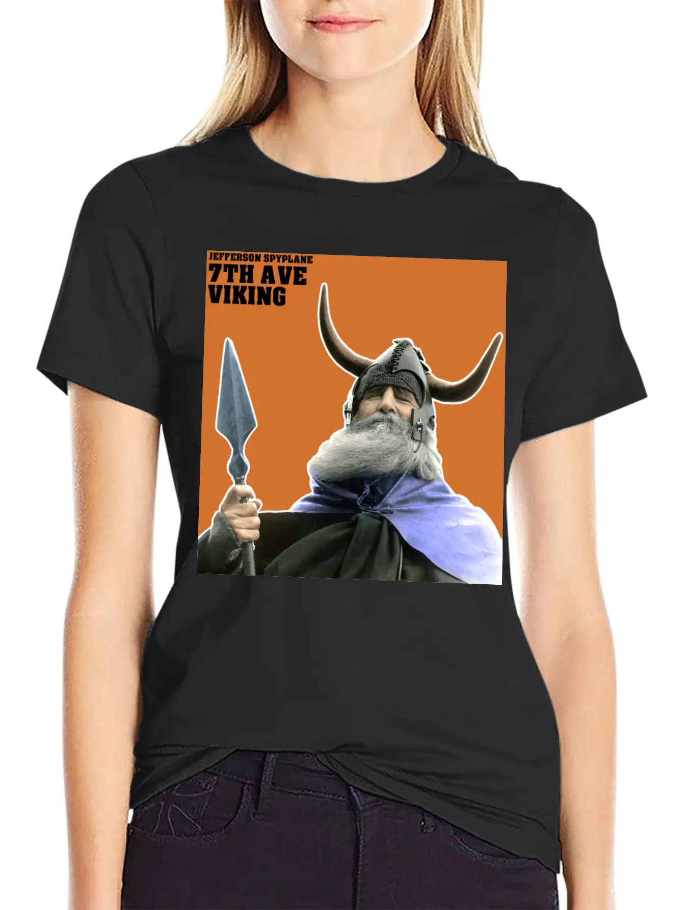 7th Ave Viking - Sticker Timeless Short Sleeve Tee – Comfy And Minimalist Design