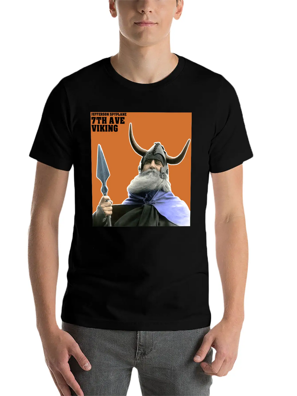 7th Ave Viking - Sticker Timeless Short Sleeve Tee – Comfy And Minimalist Design
