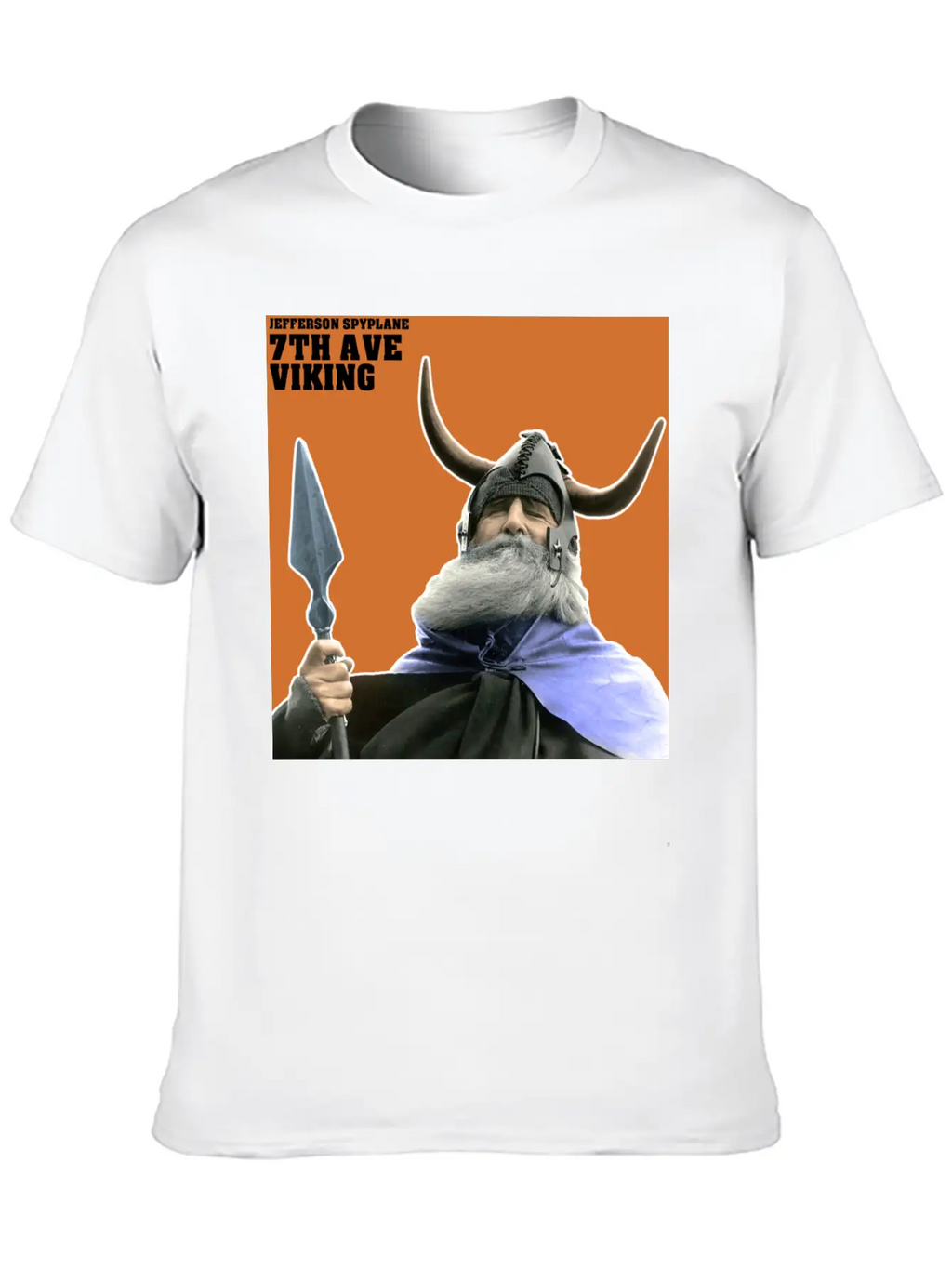 7th Ave Viking - Sticker Timeless Short Sleeve Tee – Comfy And Minimalist Design