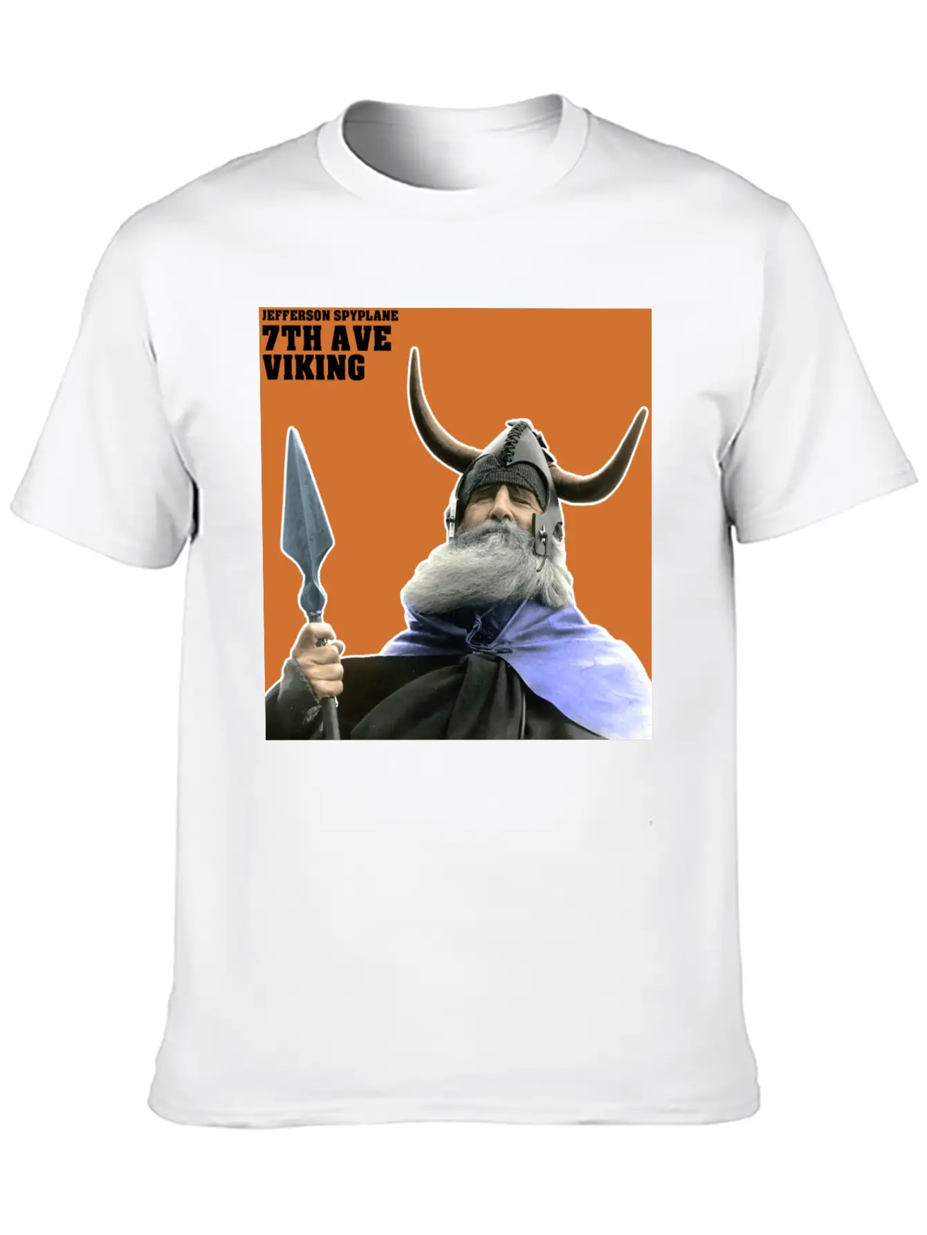 7th Ave Viking - Sticker Timeless Short Sleeve Tee – Comfy And Minimalist Design
