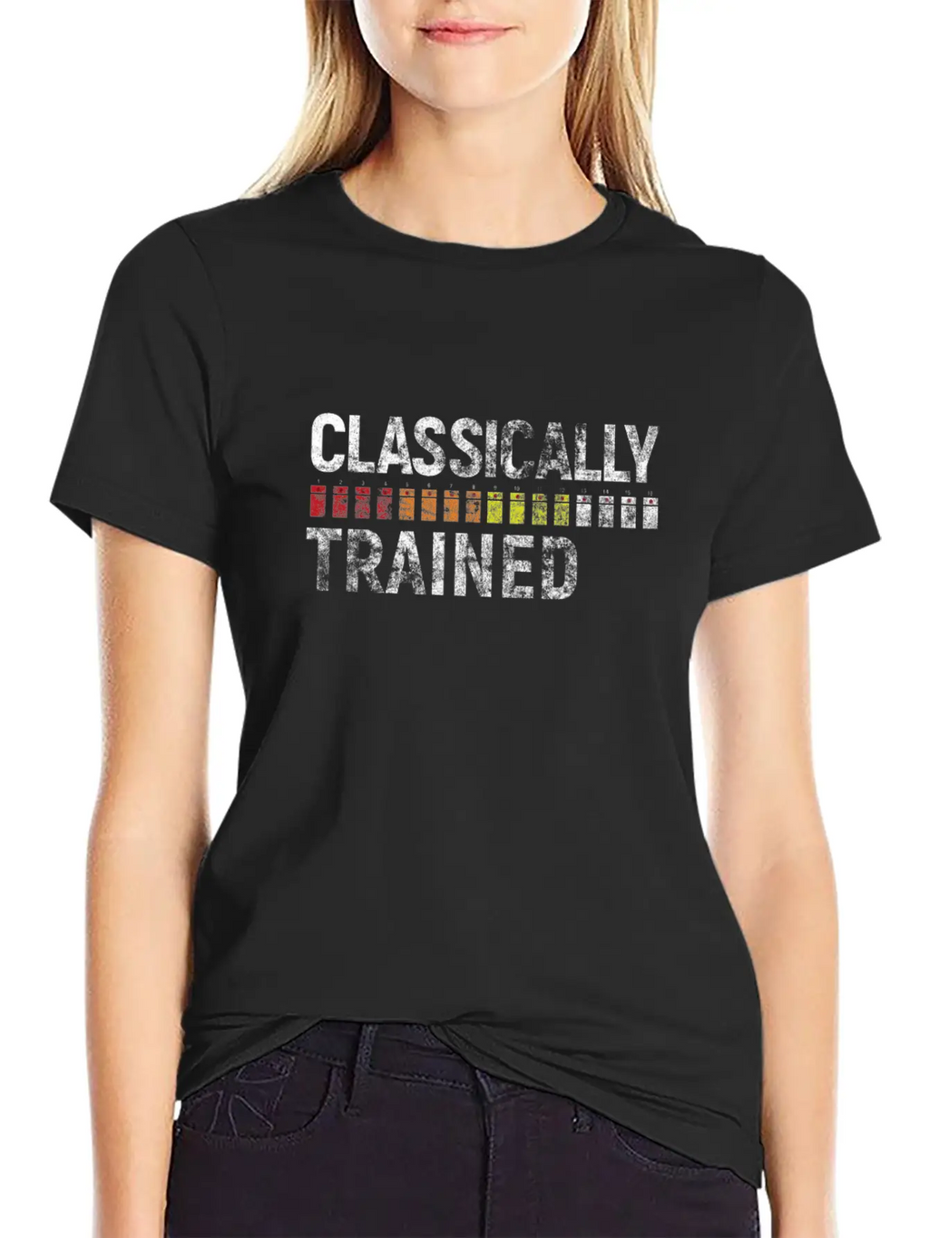 808 Classically Trained Classic Crew Neck Graphic Tee – Everyday Minimal Look