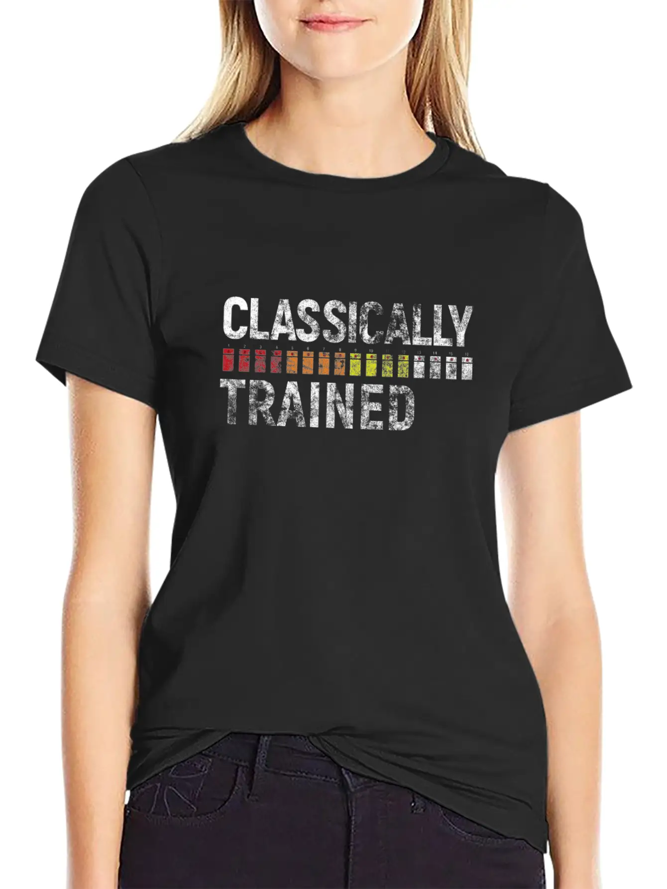 808 Classically Trained Classic Crew Neck Graphic Tee – Everyday Minimal Look