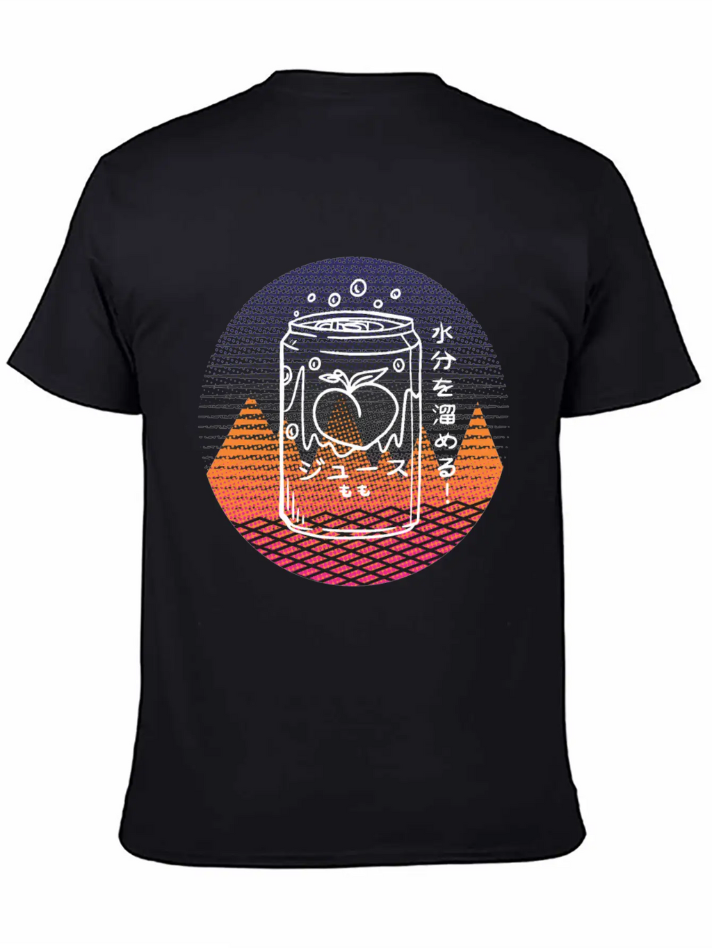 80s Retro Aesthetic Vaporwave Japanese Kanji Relaxed Everyday Tee – Lightweight And Durable Cotton