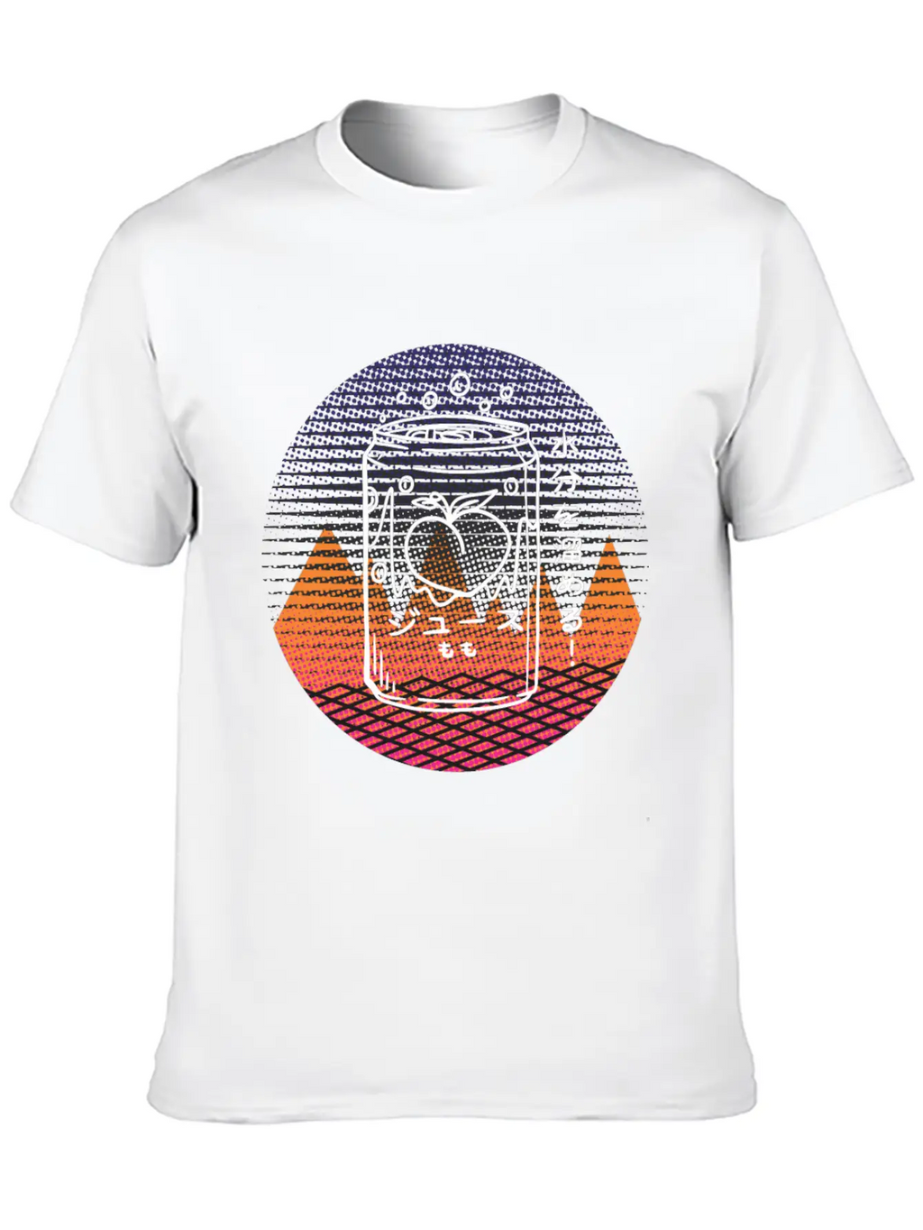 80s Retro Aesthetic Vaporwave Japanese Kanji Relaxed Everyday Tee – Lightweight And Durable Cotton