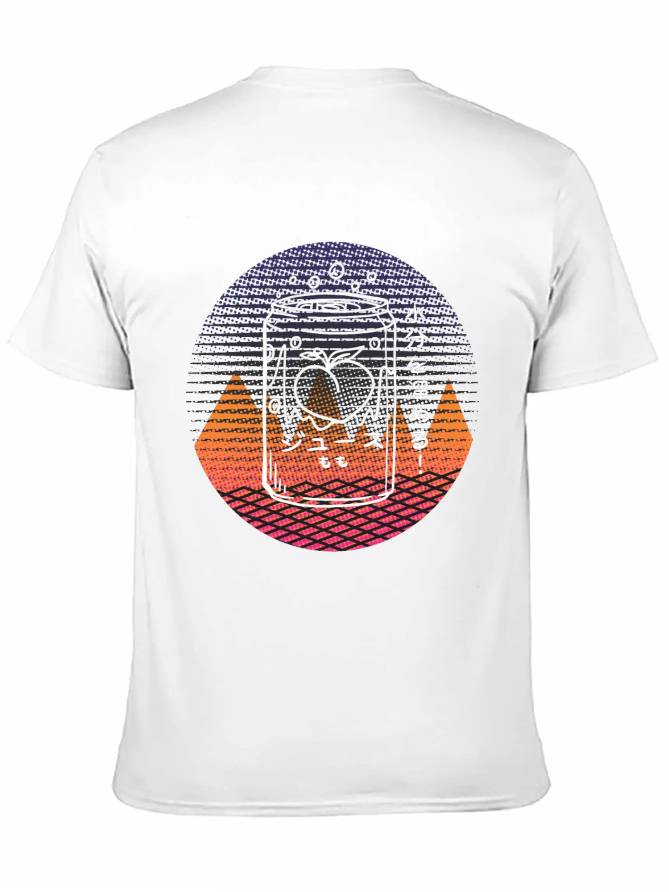 80s Retro Aesthetic Vaporwave Japanese Kanji Relaxed Everyday Tee – Lightweight And Durable Cotton