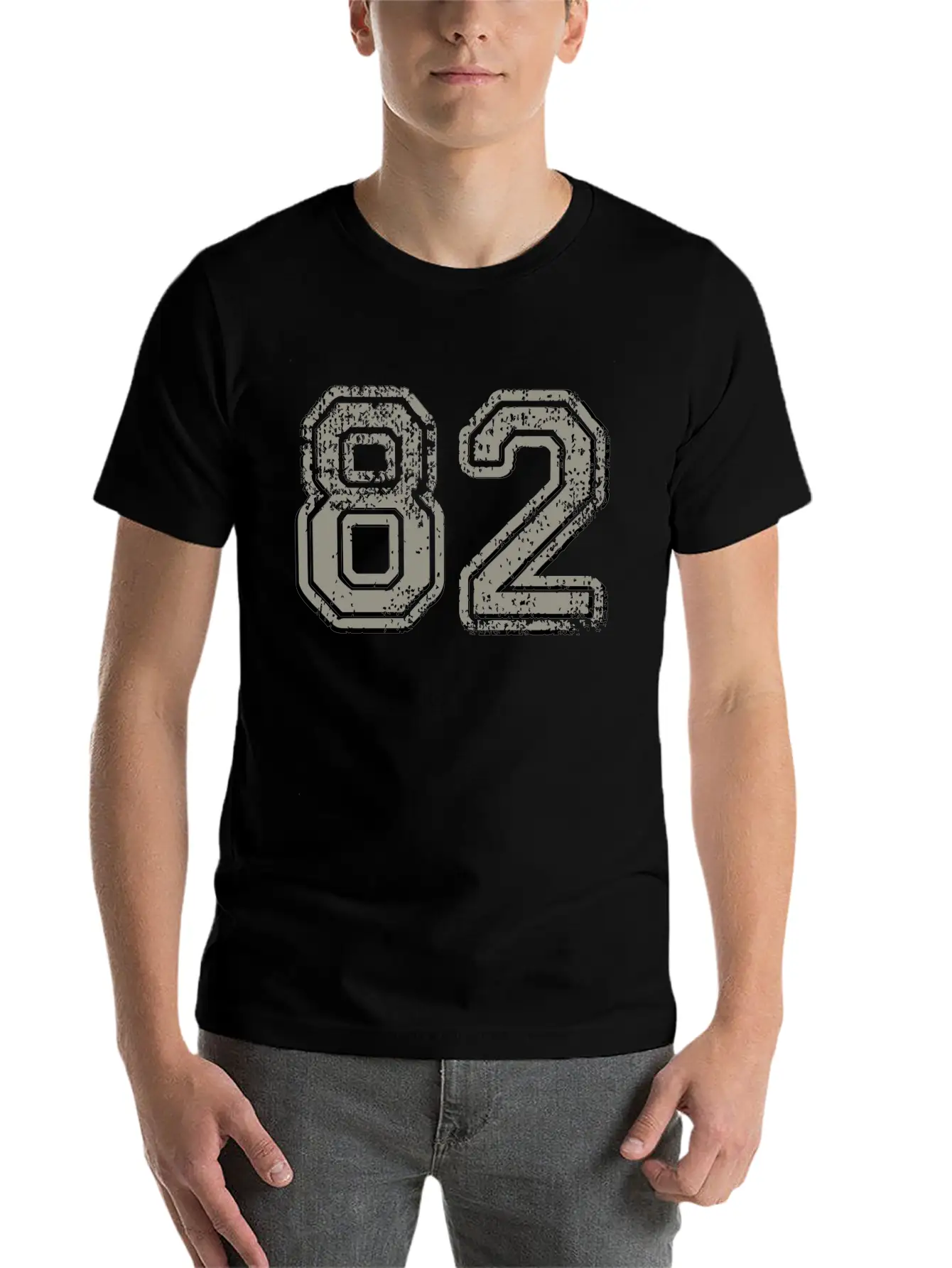 82 Silver Relaxed Everyday Tee – Lightweight And Durable Cotton