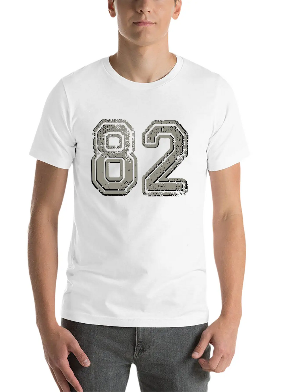 82 Silver Relaxed Everyday Tee – Lightweight And Durable Cotton