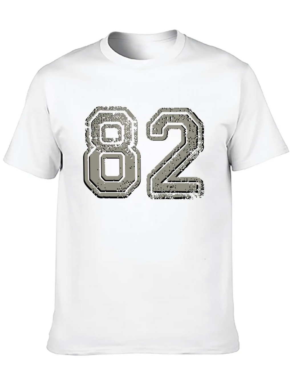 82 Silver Relaxed Everyday Tee – Lightweight And Durable Cotton
