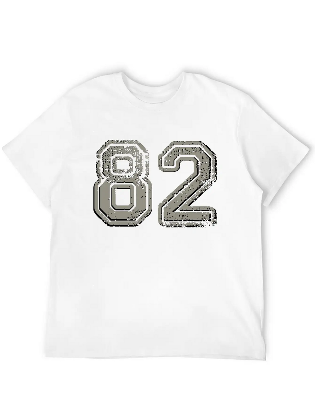82 Silver Relaxed Everyday Tee – Lightweight And Durable Cotton