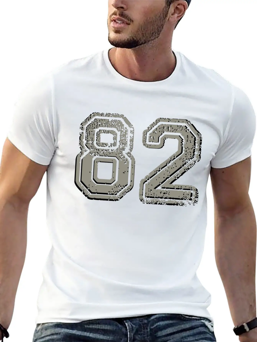 82 Silver Relaxed Everyday Tee – Lightweight And Durable Cotton