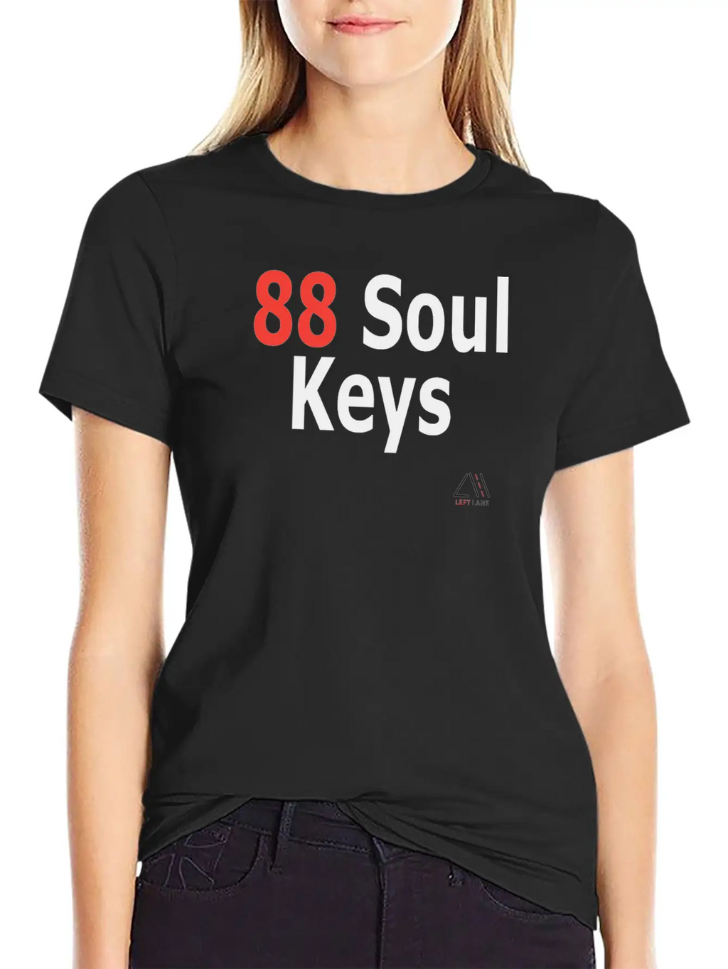 88 Soul Keys Timeless Short Sleeve Tee – Comfy And Minimalist Design