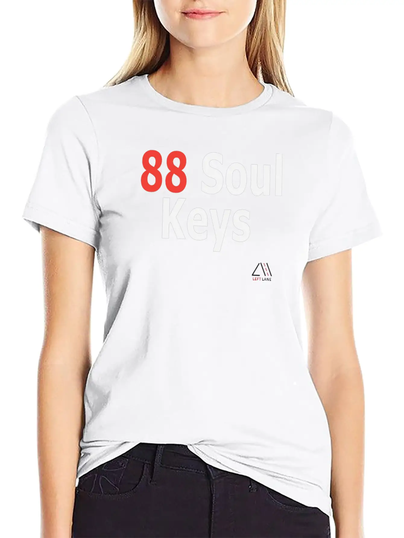 88 Soul Keys Timeless Short Sleeve Tee – Comfy And Minimalist Design