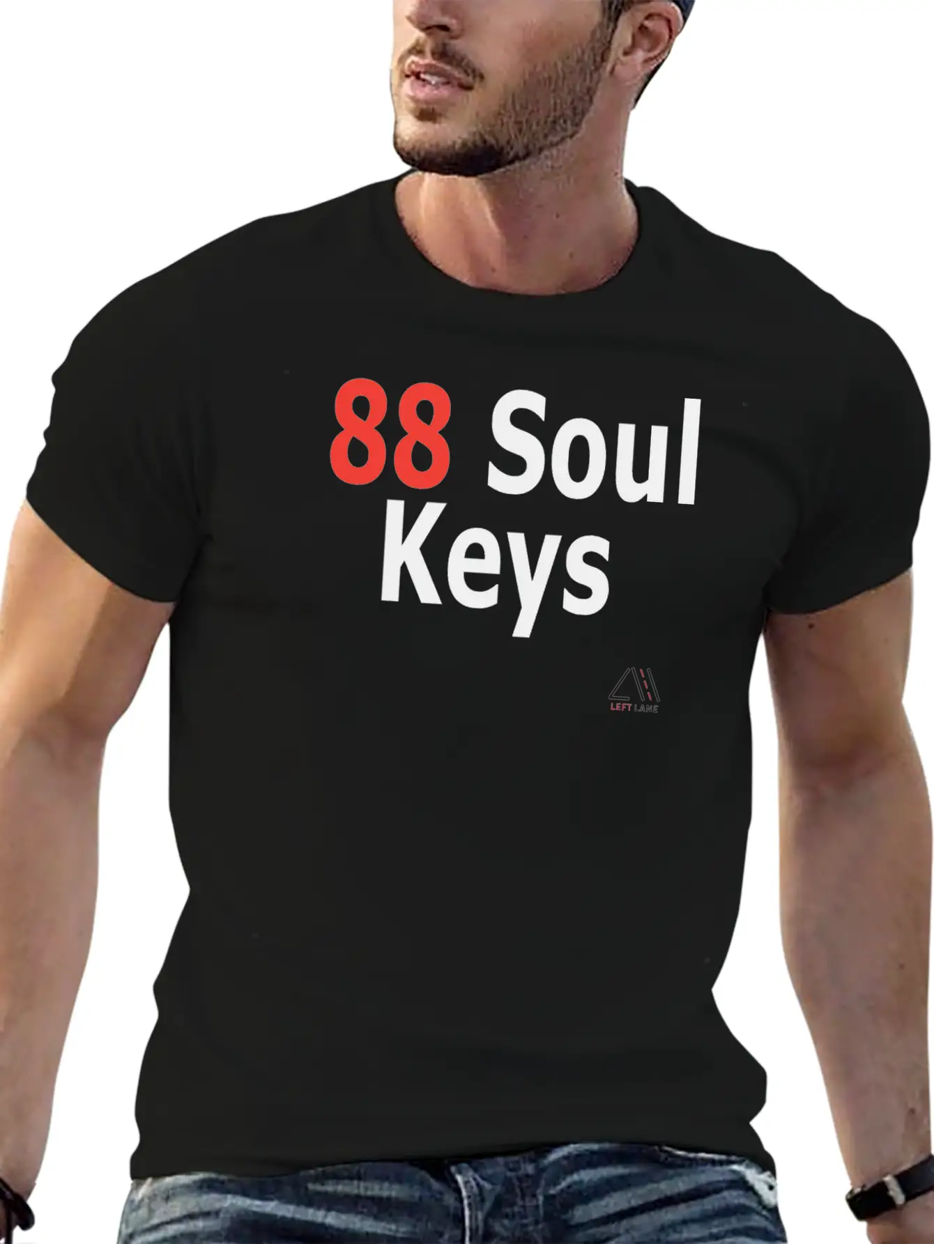 88 Soul Keys Timeless Short Sleeve Tee – Comfy And Minimalist Design
