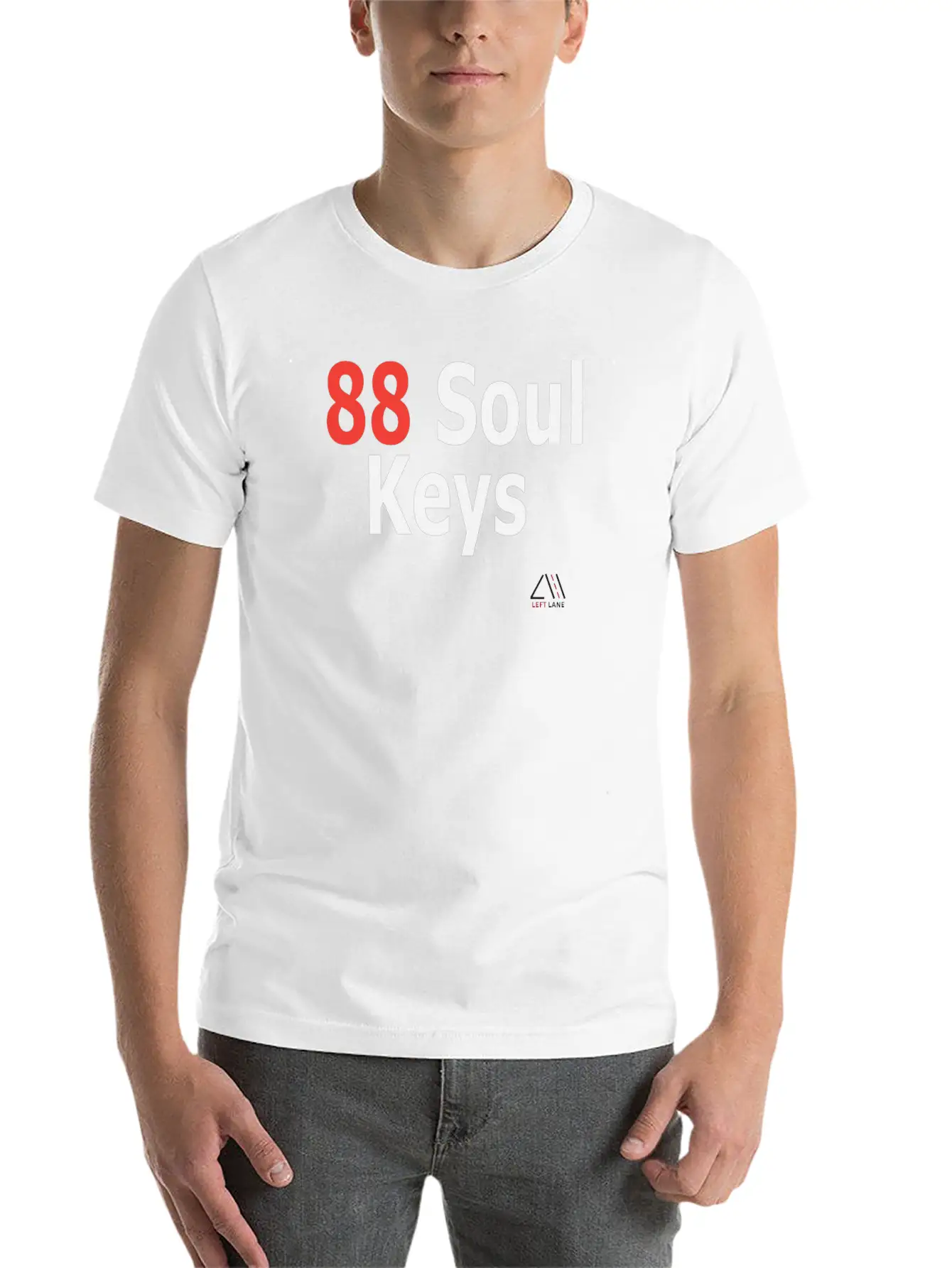 88 Soul Keys Timeless Short Sleeve Tee – Comfy And Minimalist Design