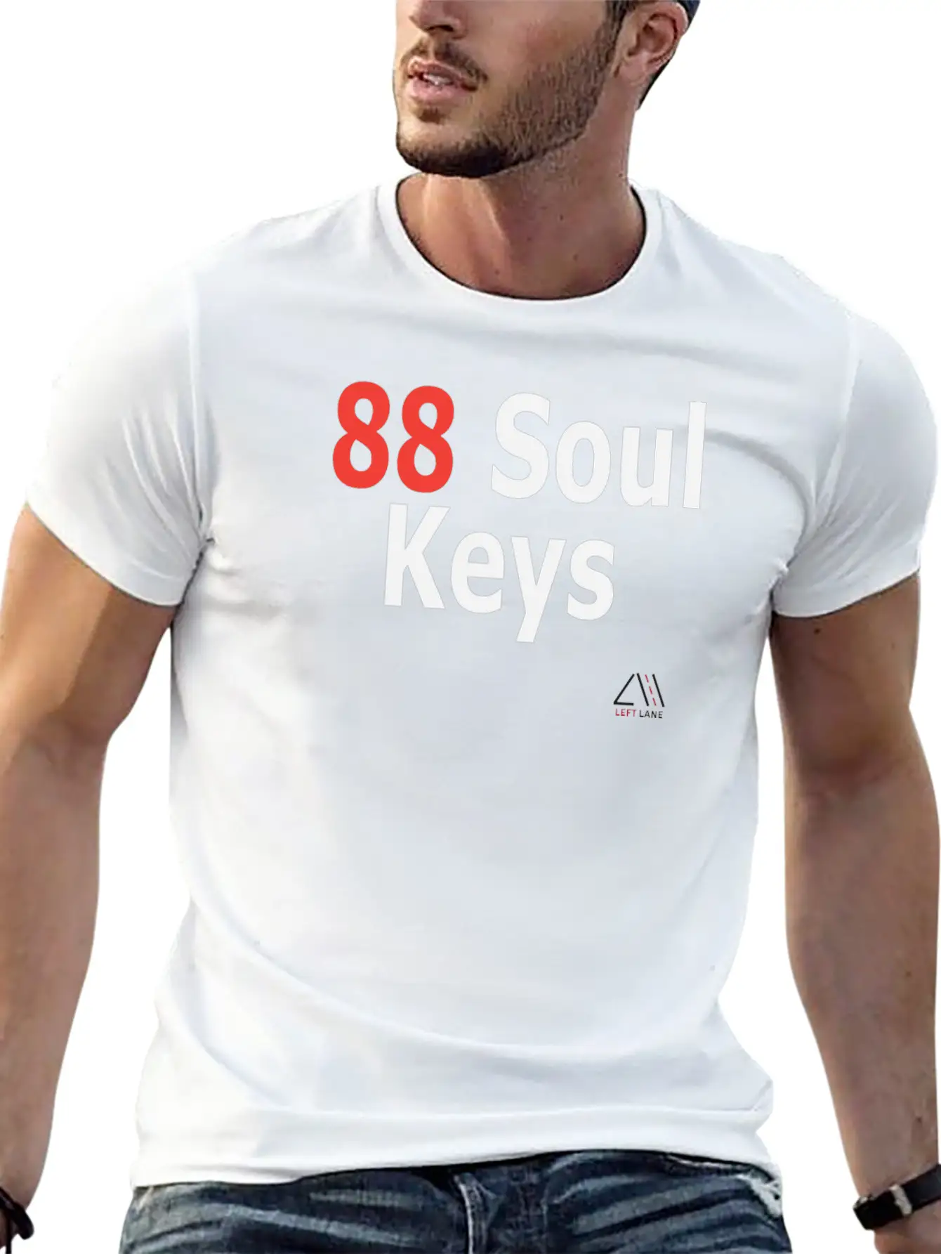 88 Soul Keys Timeless Short Sleeve Tee – Comfy And Minimalist Design