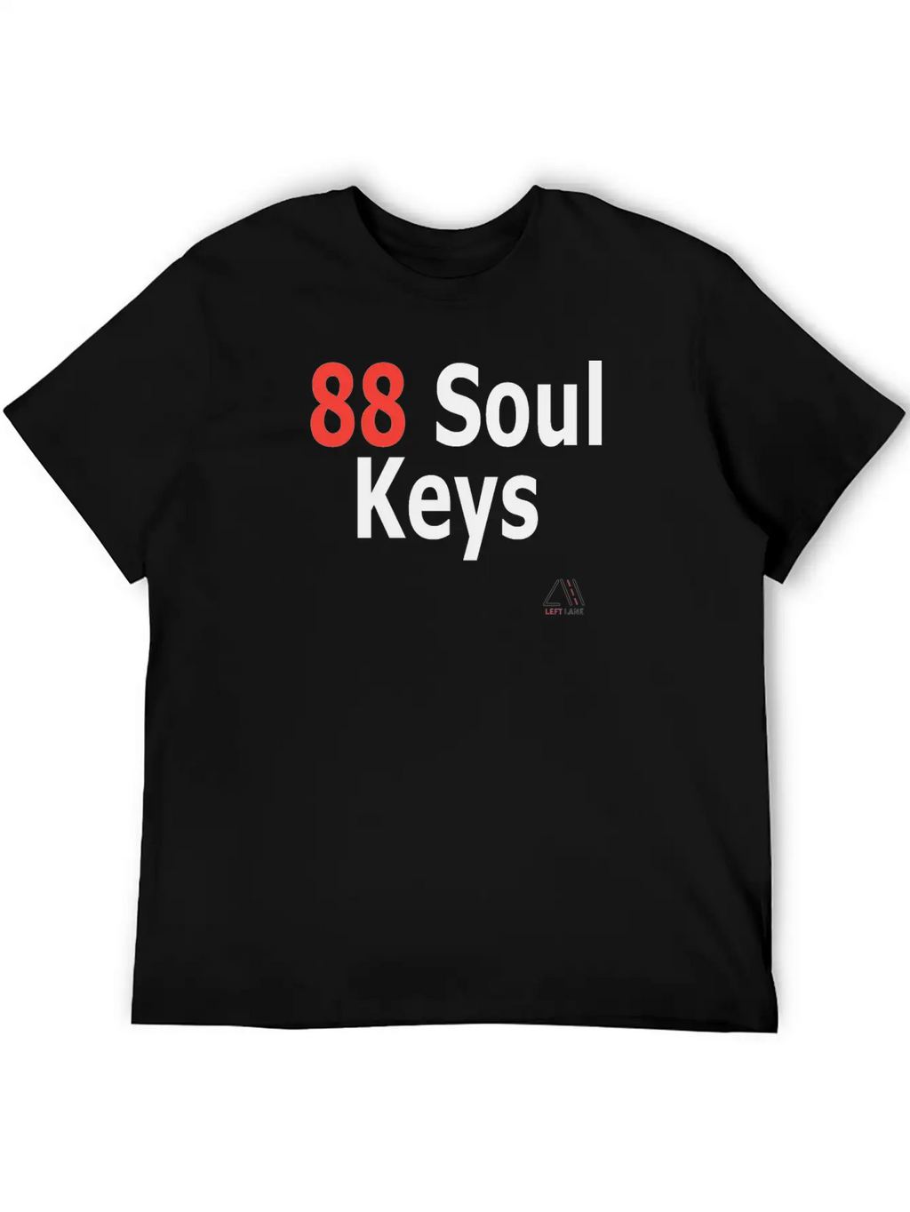 88 Soul Keys Timeless Short Sleeve Tee – Comfy And Minimalist Design