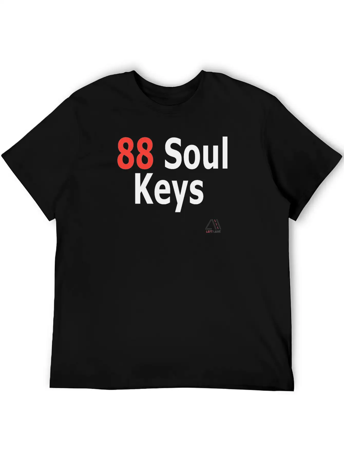 88 Soul Keys Timeless Short Sleeve Tee – Comfy And Minimalist Design