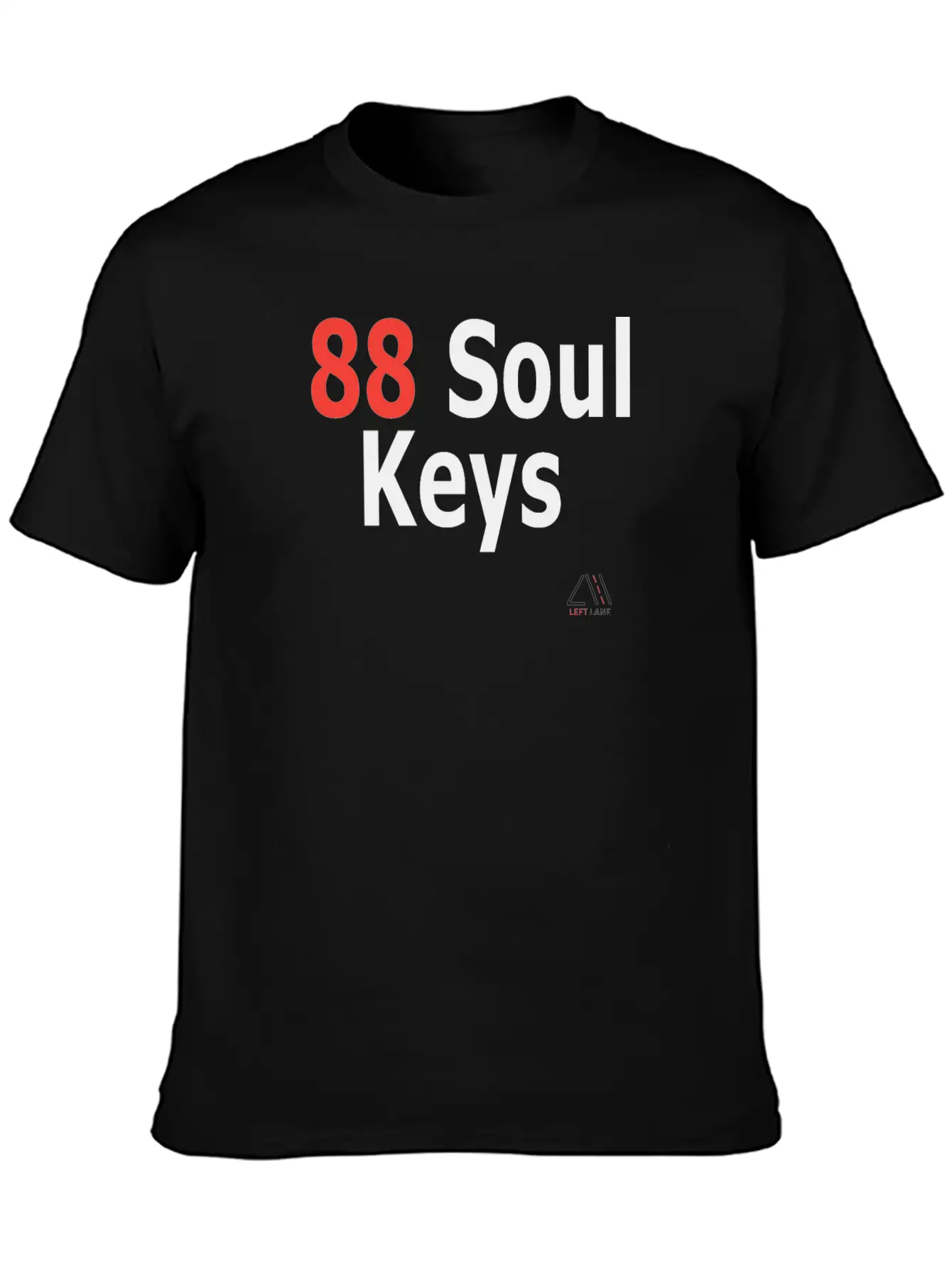 88 Soul Keys Timeless Short Sleeve Tee – Comfy And Minimalist Design