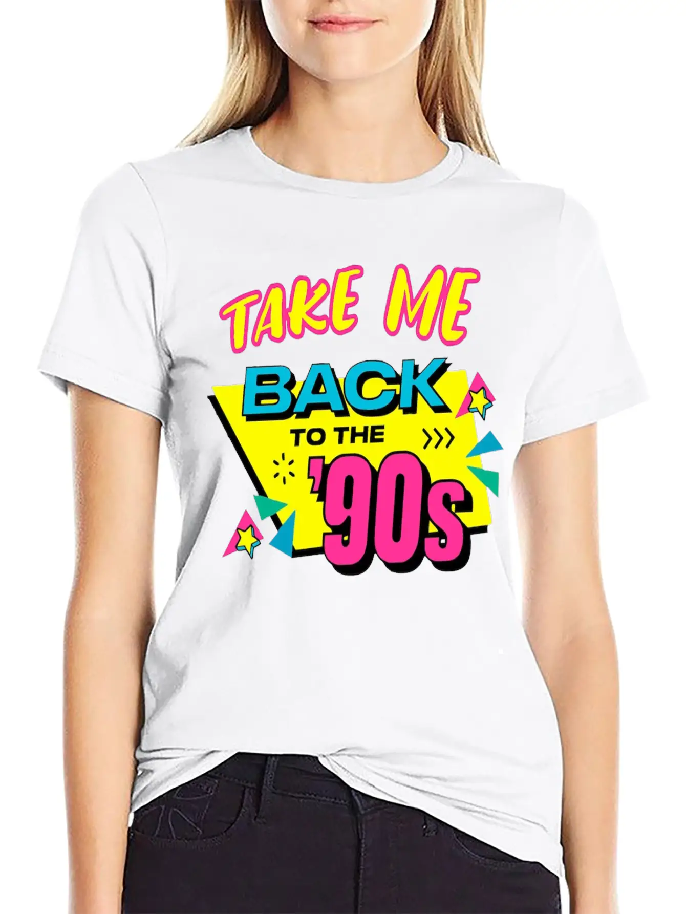 90s Cute 80s Retro Vintage Funny Cool Nostalgia Simple Everyday Graphic Tee – Lightweight Summer Wear
