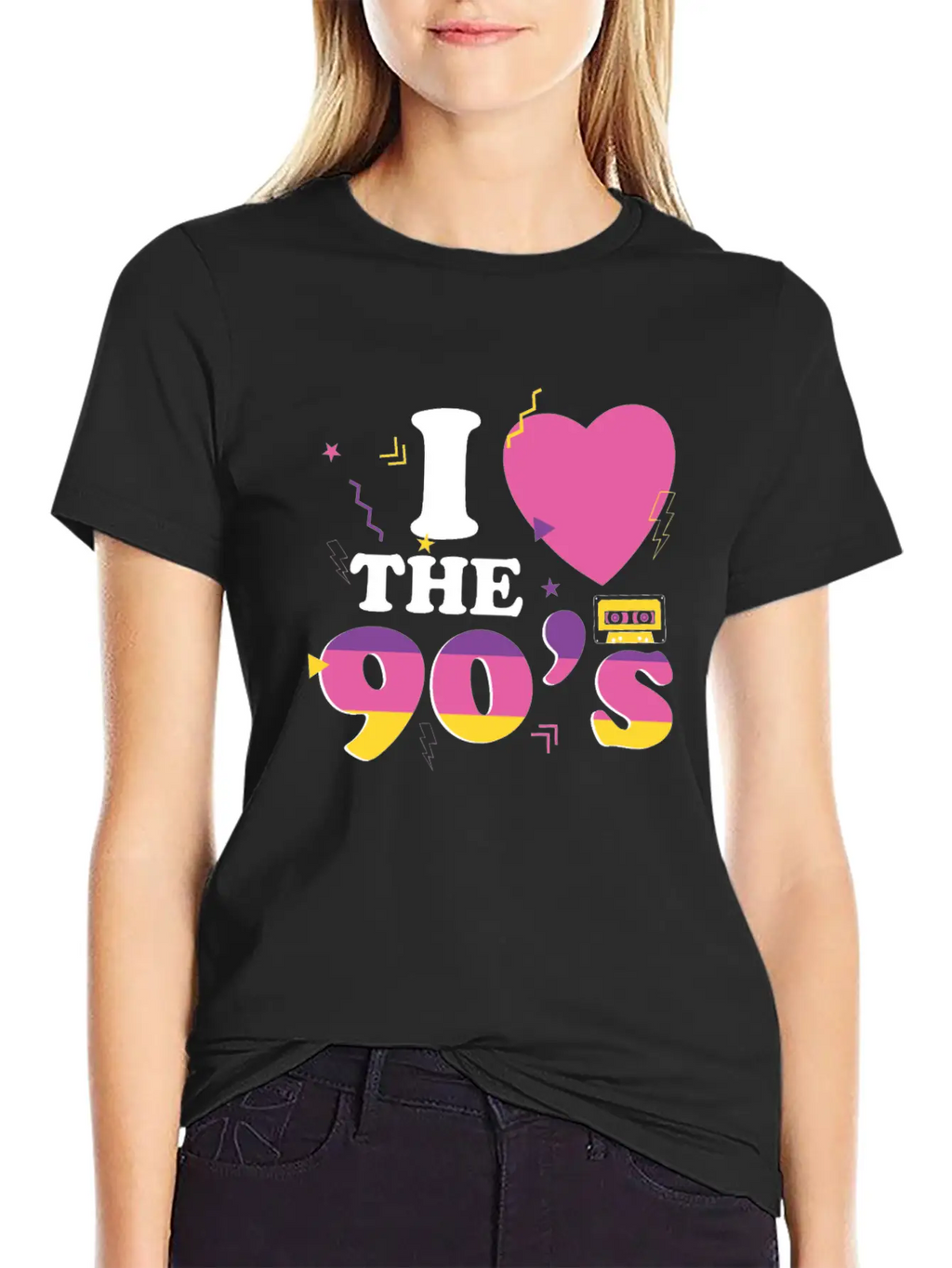 90s Disco Music Party Costum 1990 Retro Vintage Essential Unisex Summer Tee – Soft Cotton Casual Fit