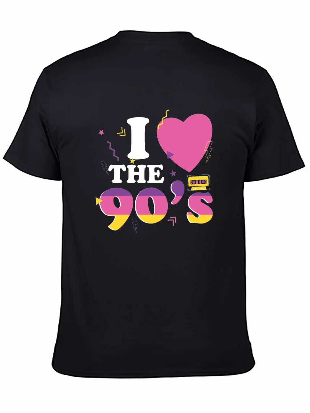 90s Disco Music Party Costum 1990 Retro Vintage Essential Unisex Summer Tee – Soft Cotton Casual Fit