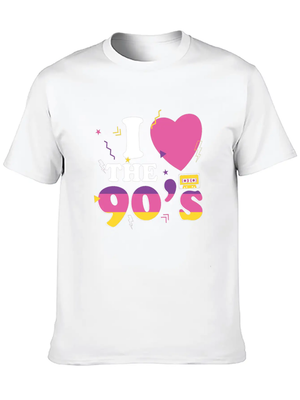 90s Disco Music Party Costum 1990 Retro Vintage Essential Unisex Summer Tee – Soft Cotton Casual Fit